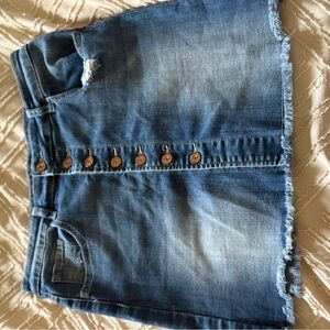 Indigo Rein Blue Denim Skirt